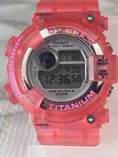 G-SHOCK Frogman WCCS Matte Pink Fully Replaced Battery Used