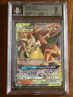 Charizard & Braixen GX 22/236 Cosmic Eclipse BGS 9 Pokemon TCG