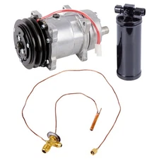 AC Compressor w/ A/C Drier & Exp For VW Scirocco 1985 1986 1987 1988