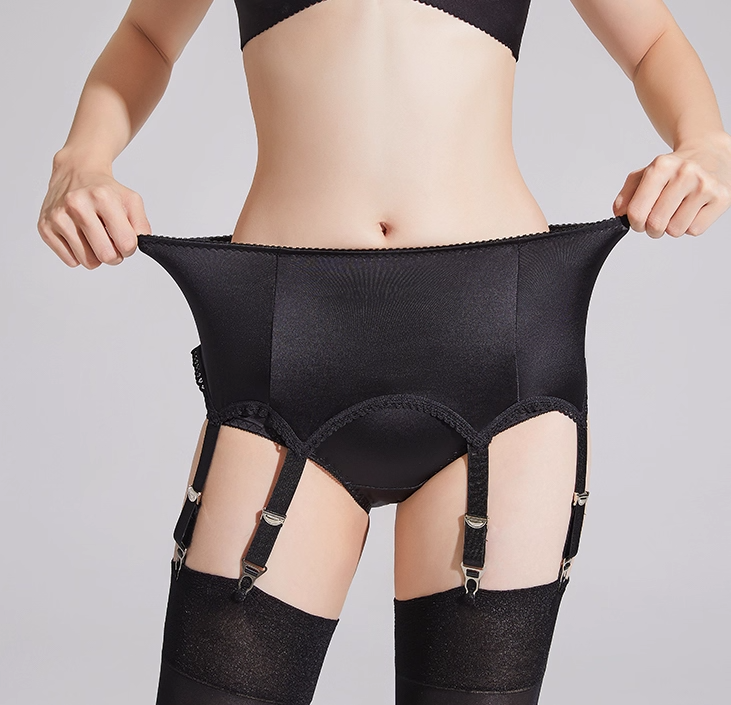 aceites lubricantes para relaciones sexuales Satin Lace Garter Belt