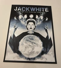 Jack White Grand Rapids 2022 Poster Van Andel Arena Stardream Crystal xx/33