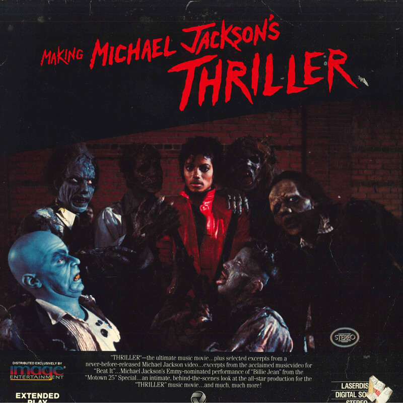 米LASERDISC Michael Jackson Making Michael Jacksons Thriller IDVL1000D IMAGE ENTERTAINMENT /00600 LASERDISC Michael Jackson Making Michael IDVL1000D IMAGE