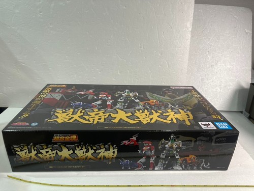 Figura de acción Soul of Chogokin GX-72 Megazord y GX-78 Dragon Caesar H 10,2 pulgadas - Imagen 3 de 23