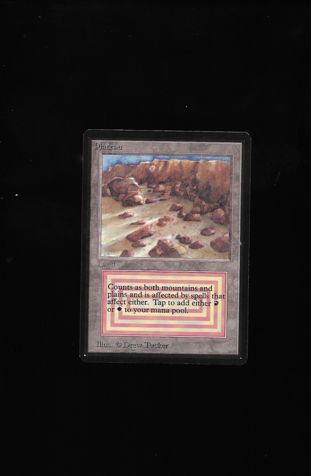 Magic the Gathering PLATEAU Beta MTG