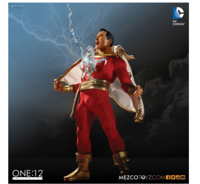 Mezco Toyz 1/12 DC Comics Shazam Action Figure Toy Model In Stock