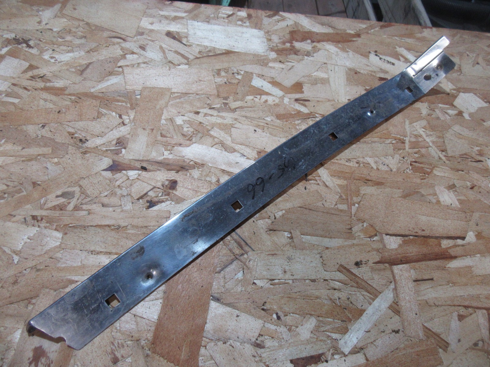 1965 1966 Chevrolet Impala hardtop pillar drip rail trim molding DF