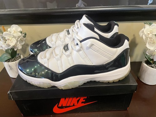 Jordan 11 Retro Low Emerald (2018) Size 