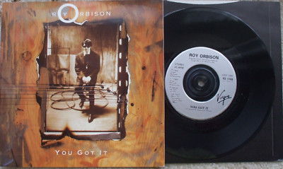 Roy Orbison - You Got It / The Only One - EX- UK 45 + POSTER SLeeve