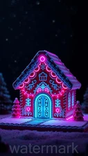 Digital Image Picture Photo Wallpaper Background gingerbread christmas house