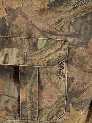 Liberty Mens Camo With Long Sleeve Button Down Collared Pocket Shirt - Picture 4 of 5