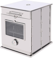 Portable Stainless Steel Camping Oven for Baking  BBQ on the Go