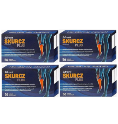 (Einheit/0,14 ) 4 x Zdrovit Krampf Plus 4 x 56 Tabletten D/S