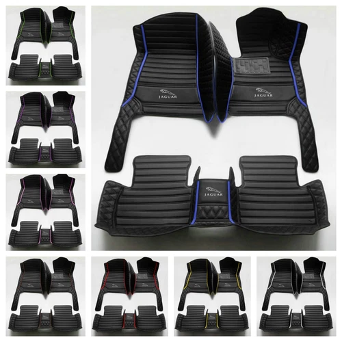 For Jaguar All Models Car Floor Mats Waterproof Custom RHD Carpet Auto Liner Rug - Picture 3 of 39