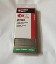  Porter Cable 18 Ga. Brad Nails 2"   1,000 pack PBN18200-1 Galvanized Interior 