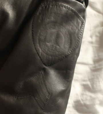 TAYLORS LEATHERWEAR ポリスマンコート サイズ40 TAYLORS LEATHERWEAR