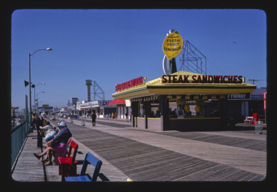 8'' x 10'' Photo Boardwalk, Seaside Heights, New Jersey 1978