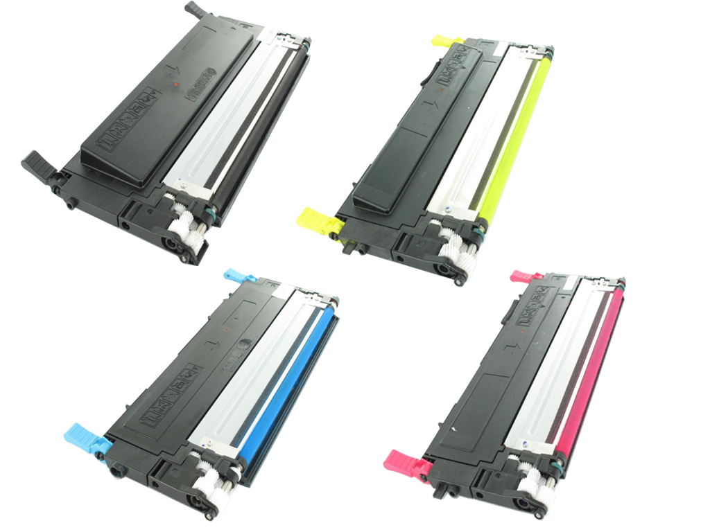 Toner CLP 315W noir et couleur pack de 4 cartouches d'encre laser remanufacturées
