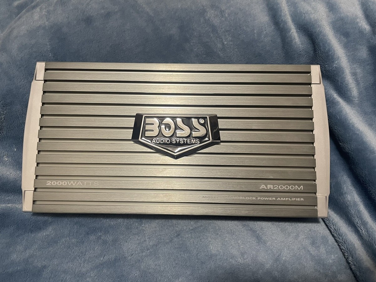 Boss Armor Series AR2000M 2000W Car Amplifier for sale