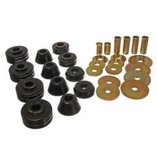 Energy Suspension Polyurethane Body Cab Mount Set Black for Chevy C10 3.4109G