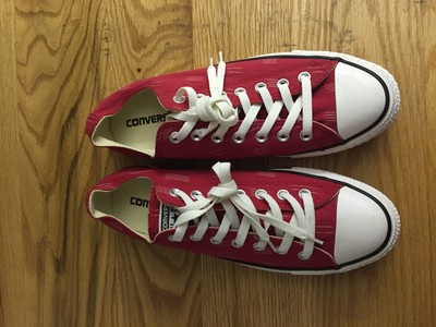 red converse size 9