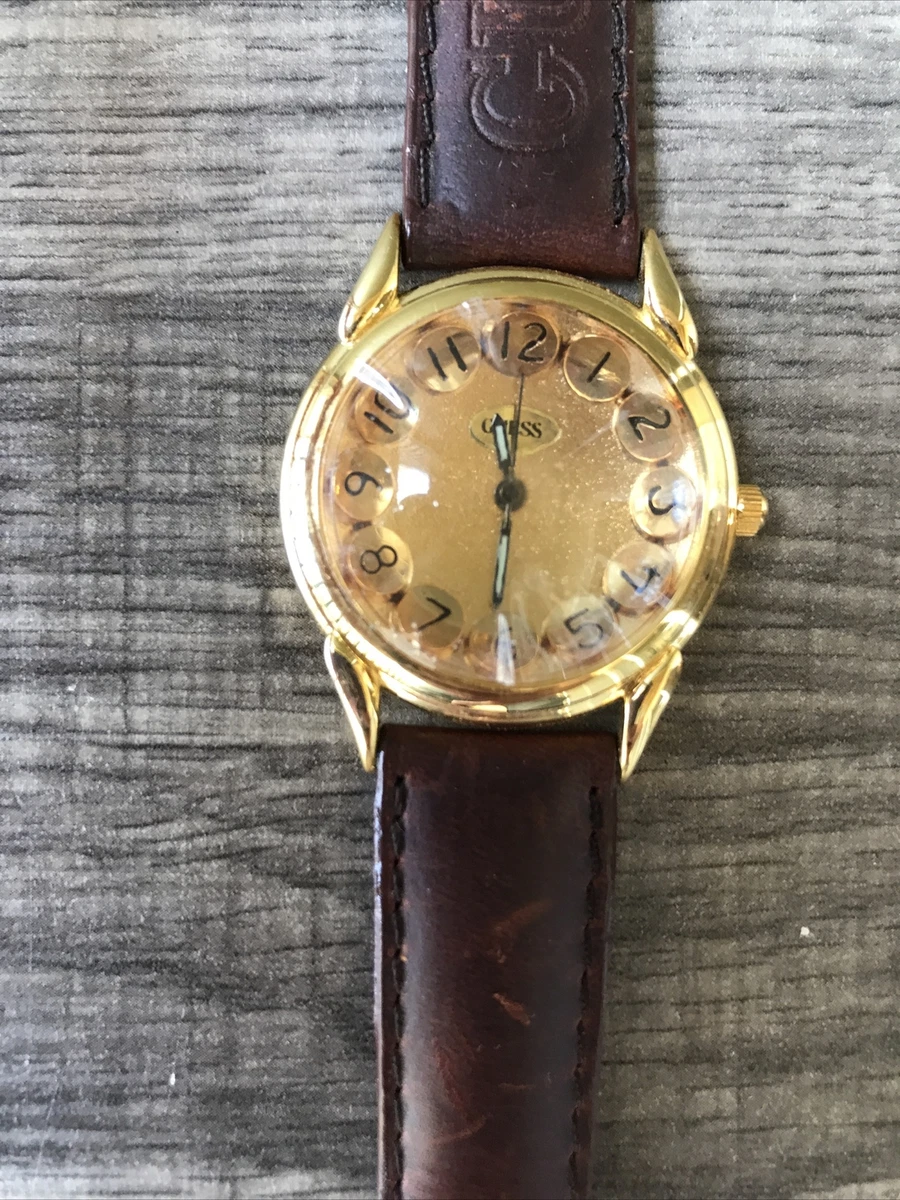 Guess clearance bubble watch