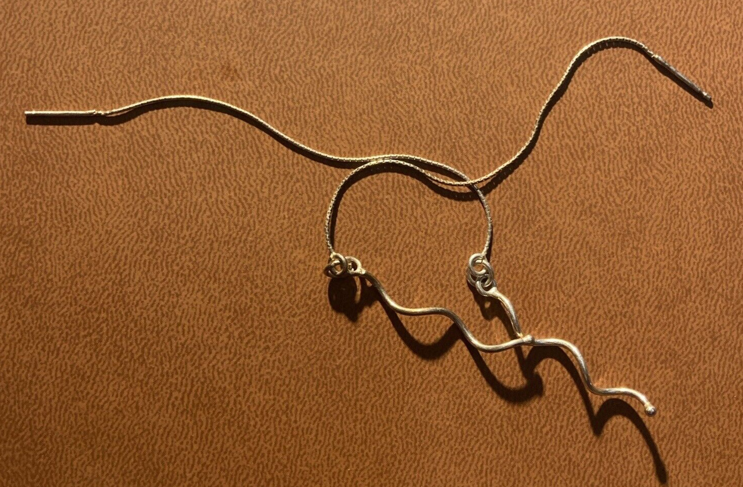 B562  -  Sterling Silver Threader Twisted Corkscr… - image 2