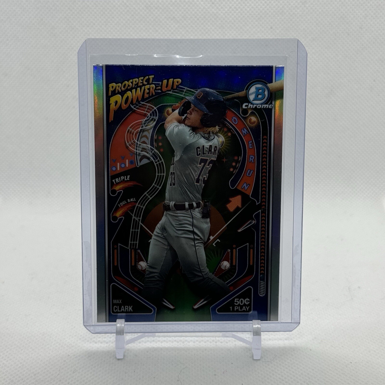 2024 Bowman - Prospect Power-Up #PP-12 Max Clark (RC) Detroit Tigers