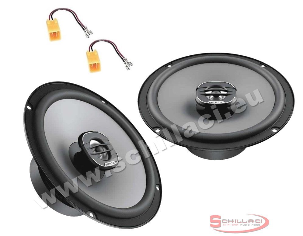 Casse Anteriori HERTZ Fiat Punto 3 Upgrade Kit 1999-2014 + Supporti