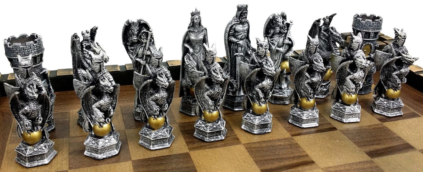 Medieval Crusades Chess Set & Board - Fantasy Gifts & Collectibles —  FairyGlen Store