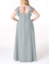 Gray Plus Bridesmaid Dresses for sale | eBay