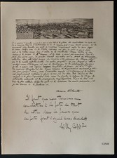 1926 - Lithographie citation de Maurice Wilmotte, Willy Coppens.