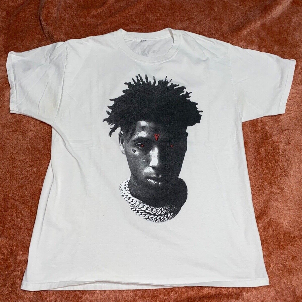 NBA YOUNGBOY VLONE MENS LARGE T SHIRT Gem