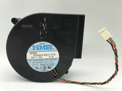 1 pcs NMB  Fan BG0903-B047-VTS 9733 DC 12V 2.1A  3 Pin  97*33 mm