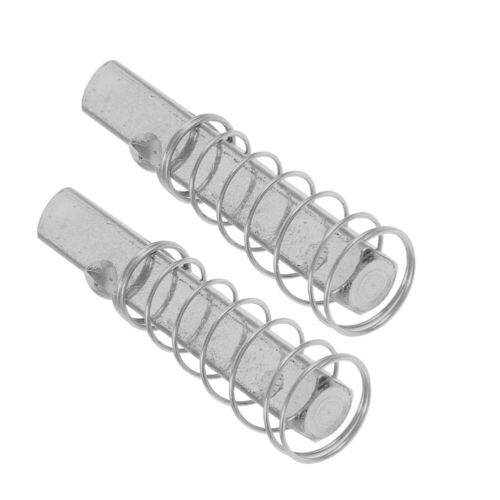  2 Pcs Türgriffspindel Ersatz-Türgriff-Spindelstange Feder Stahlband - Afbeelding 1 van 9