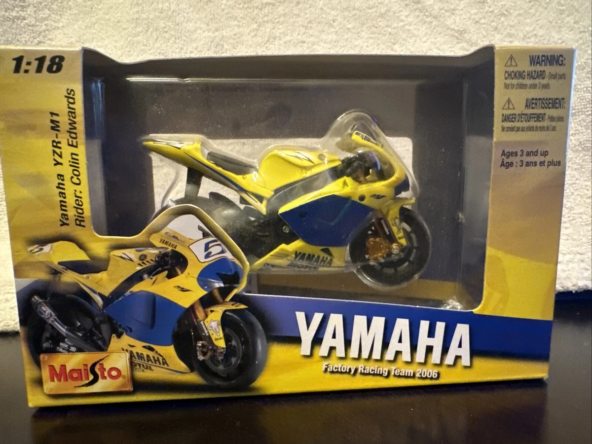 Maisto Yamaha YZR-M1 Contemporary Manufacture Diecast Motorcycles
