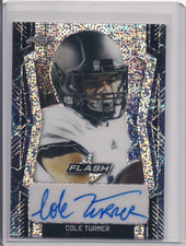 2022 Leaf Flash #PA-CT2 Cole Turner METALIZED SPARKLES Lightning Auto 1/4