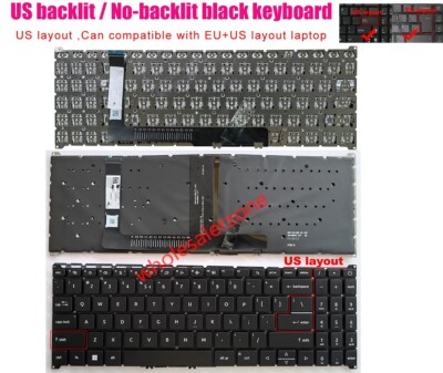 New US Keyboard For Acer Extensa EX215-23 N23C3 EX215-33 EX215-55 -56 Fun S50-54