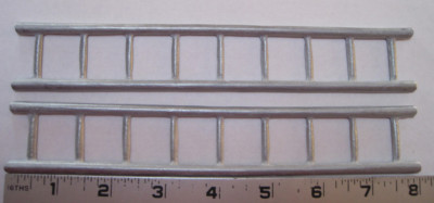Pair of replacement 9 rung ladders for Tonka fire truck 