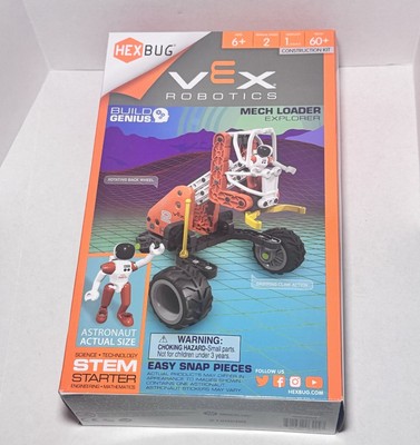 Hexbug Vex Robotics Mech Loader Explorer Build Genius STEM Starter Set Toy