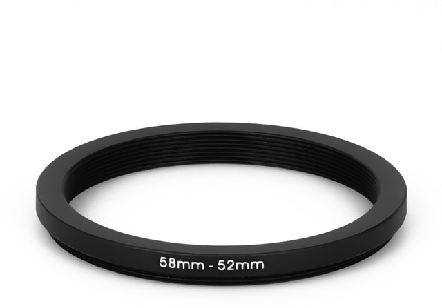 Adattatore Step Down Filtro 67mm A 52mm - Anello Riduttore In Alluminio Per Obiettivi Fotografici - Foto 8