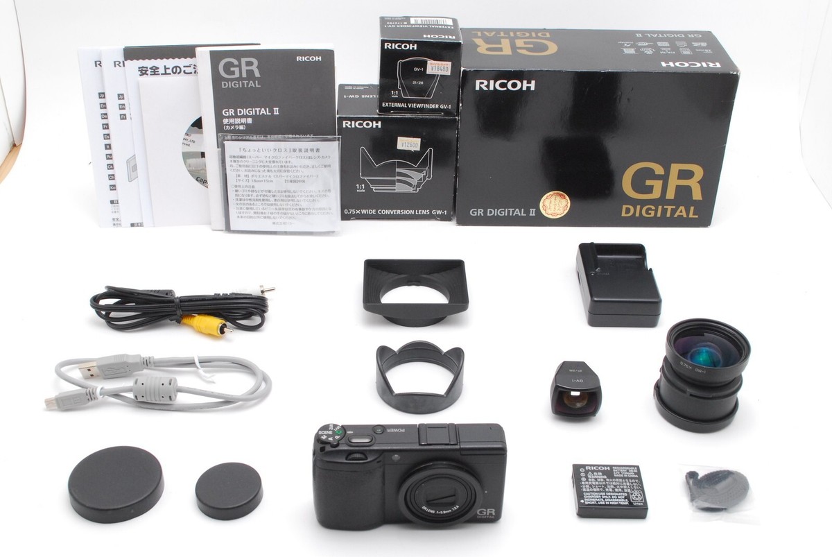 RICOH GR digital II GH-1 GV-1