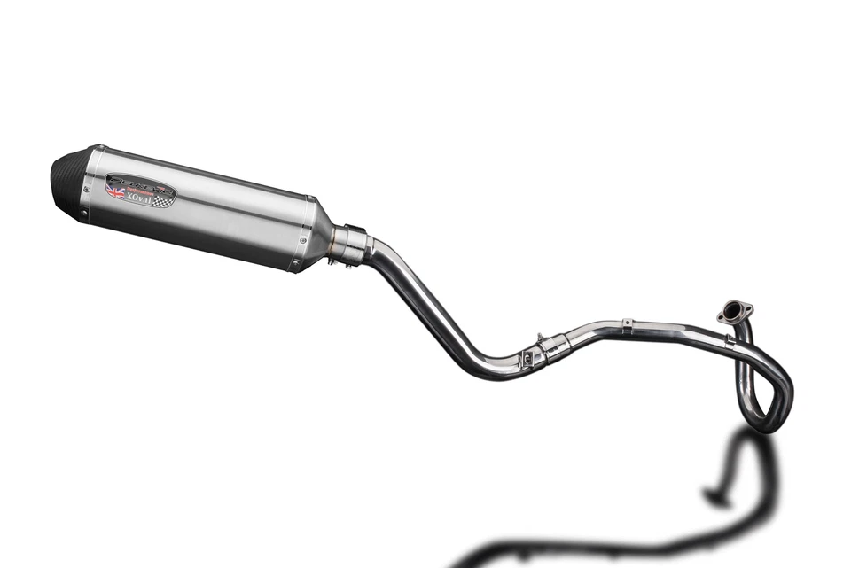 Suzuki DR650SE DR650S 96-24 Complete Exhaust 13.5" X-Oval Stainless Muffler - Image 2 of 4