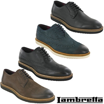 Lambretta Shoes Ebay  - Lambretta Mens Escape Casual Sports Lace Up Trainers Sneakers Shoes.