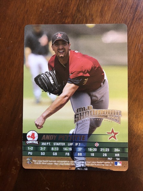 2004 MLB Showdown Andy Pettitte #P67 Astros Rare Promo Near Mint