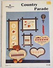 Yarn Tree Designs Country Parade Cross Stitch Patterns Book 10 Animals