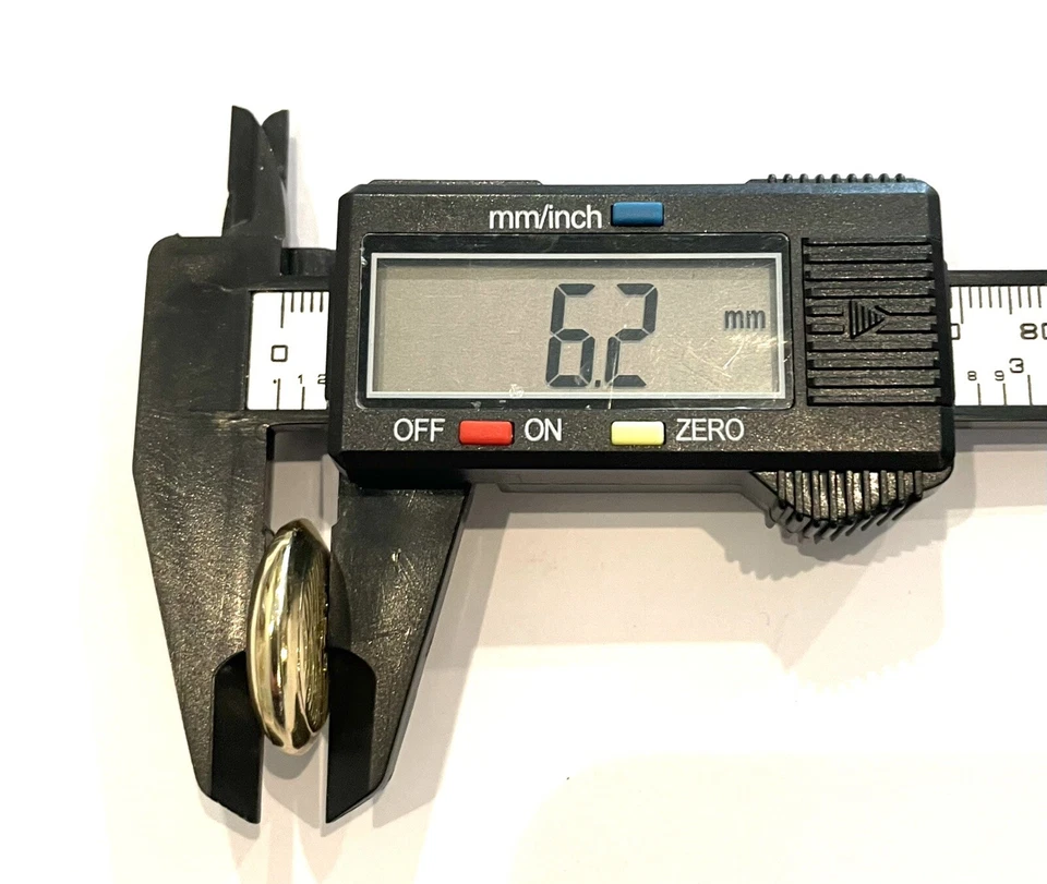 4pcs Gold Round Metal 4 Hole Button 23mm Filigree Lined Striation Wood Grain - Image 4 of 4