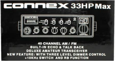 Connex CX33HP MAX 33HPMAX 40 Channel AM/FM10 Meter Mobile Radio Brand New