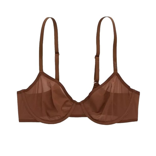 Valmont Lacy Leisure Bra 23057 - Wire-Free Comfort Bra, Beige, 34B