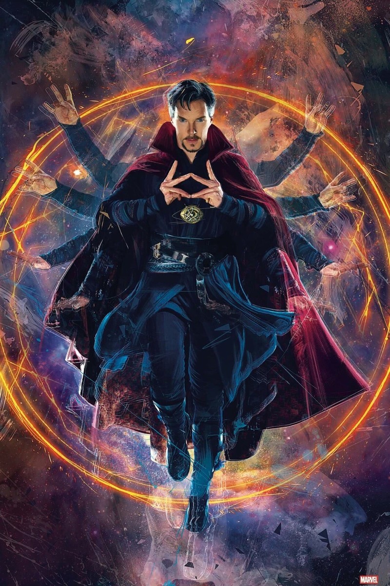ドクター・ストレンジ Doctor Strange非売品 オリジナルポスター Doctor Strange Signed Poster with COA