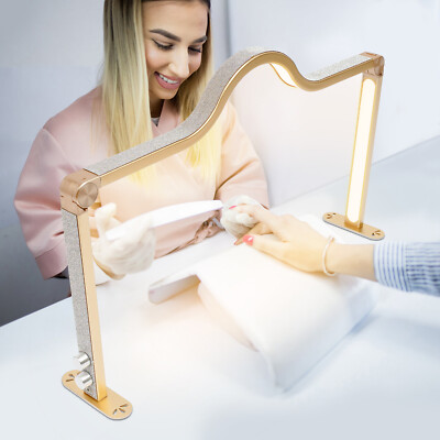Gold Lash Light 48W, Foldable Nail Tech Light, Aluminum Alloy Nail Tech Lamp